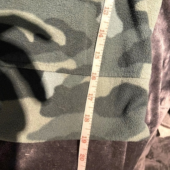 Camo Fleece Pop Over Cozy Top 🤍 - Picture 9 of 10
